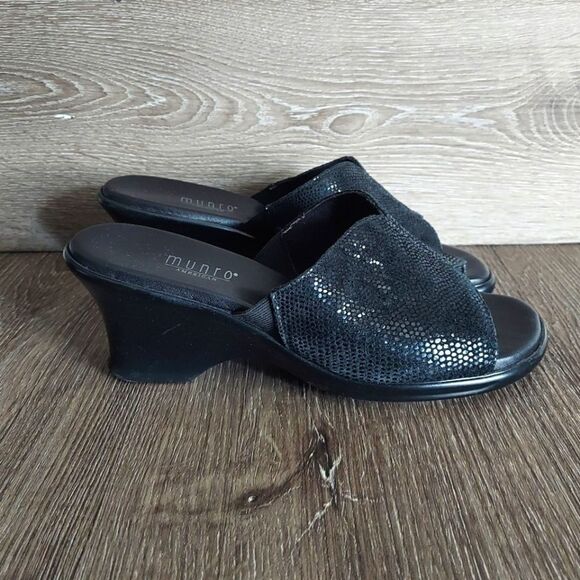 Munro Walking Cradles Nestle Wedge Sandal 8WW - Picture 1 of 8